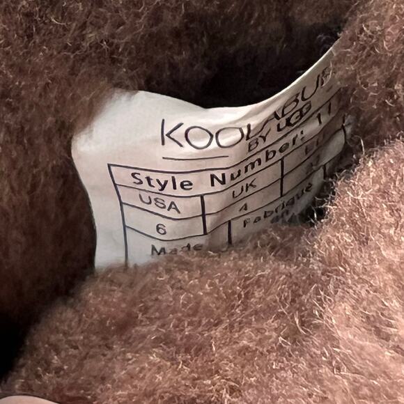 Koolaburra by UGG Koola Mini II Suede Ankle Boots Pull On Cappuccino Women 6 NWB - Picture 9 of 10